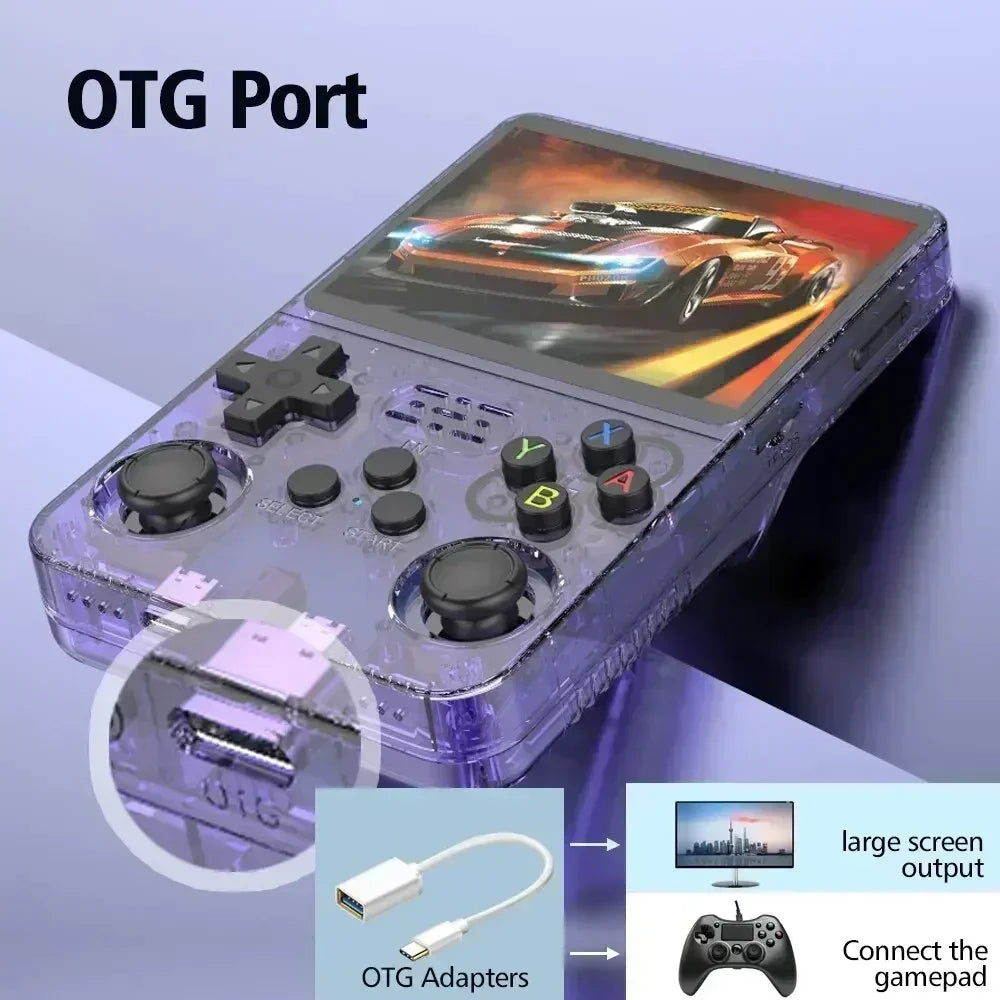 Console de jeu portable rétro R36S